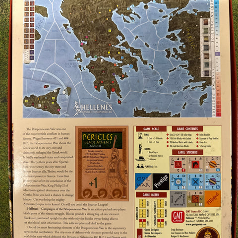 Hellenes: Campaigns of the Peloponnesian War (Used, Complete)