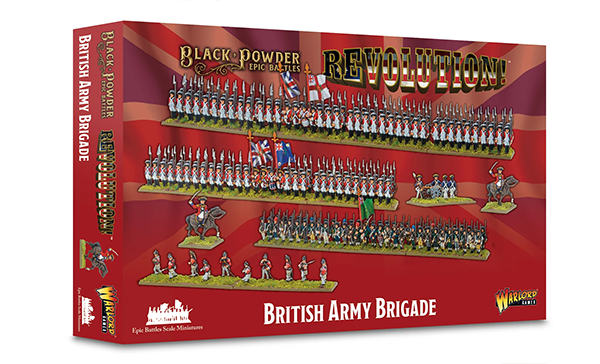 Black Powder Epic Battles: Revolution! - British Army Brigade