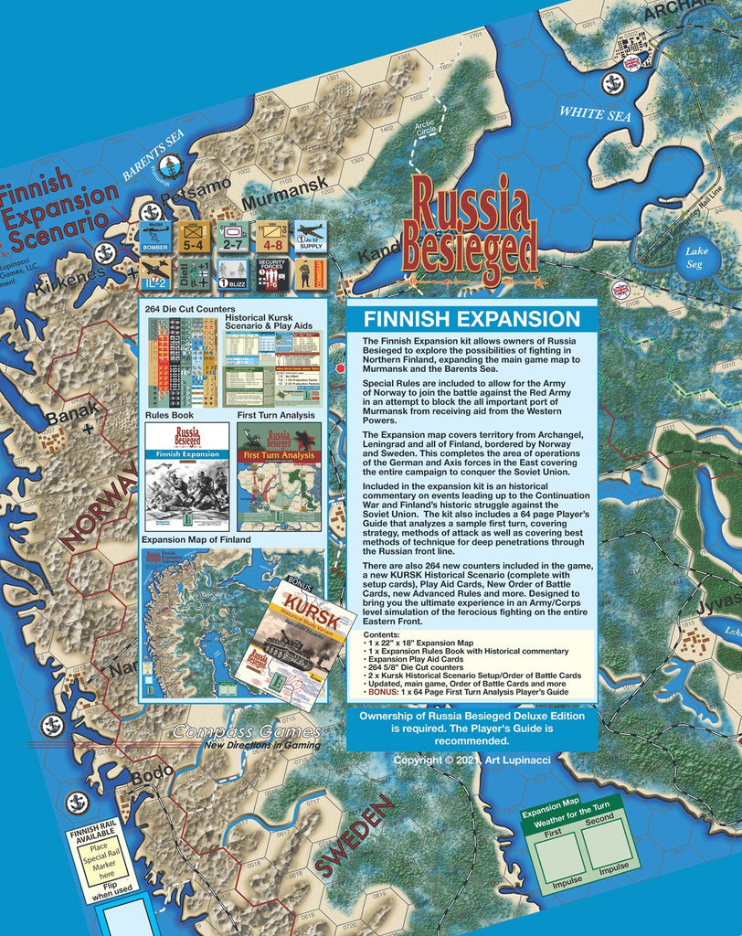Russia Besieged Deluxe Edition, Finnish Expansion