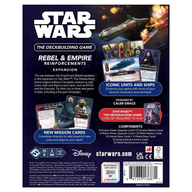 Star Wars: The Deck-building Game: Rebel & Empire Reinforcements Expansion