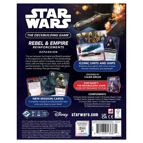Star Wars: The Deck-building Game: Rebel & Empire Reinforcements Expansion