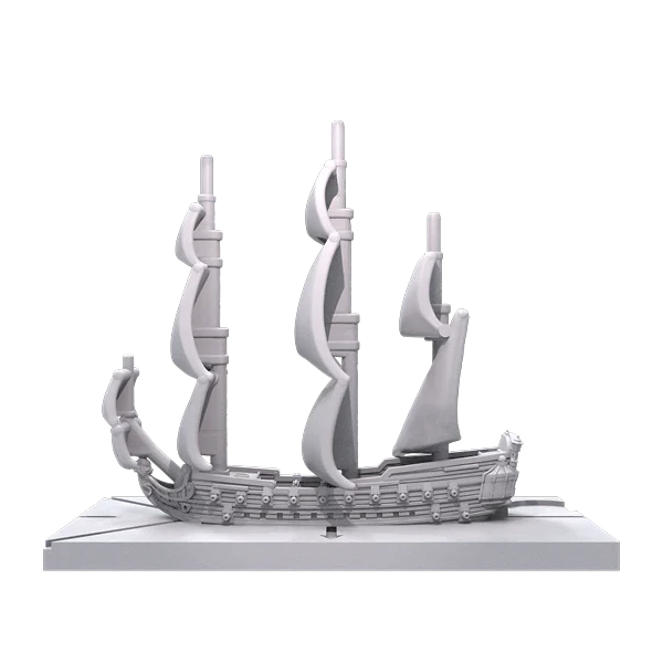Oak & Iron Galley Frigate