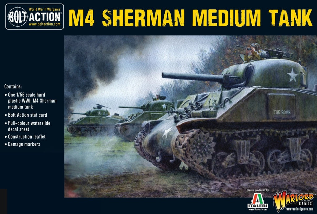 Bolt Action - M4 Sherman Medium Tank