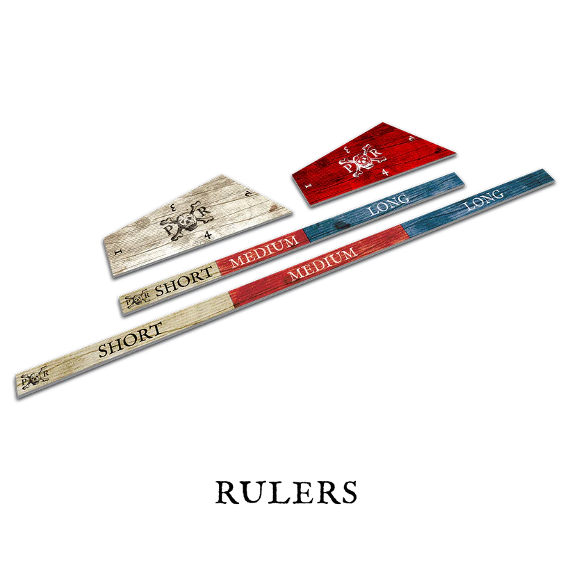 Port Royal Tokens and Terrain punchboard Set