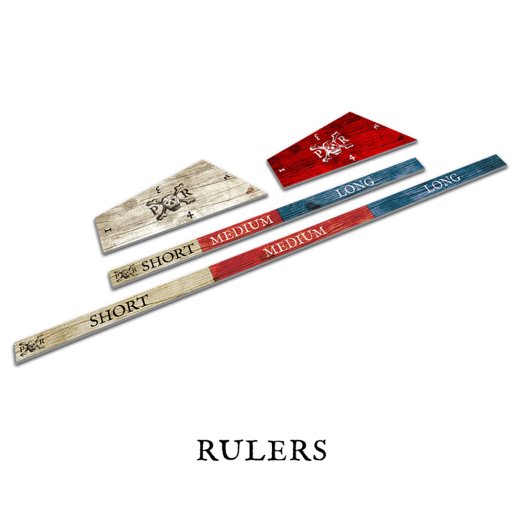 Port Royal Tokens and Terrain punchboard Set