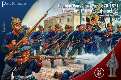 Franco-Prussian War (Prussian Infantry Advancing) 1870-1871 - The Tabletop Strategist