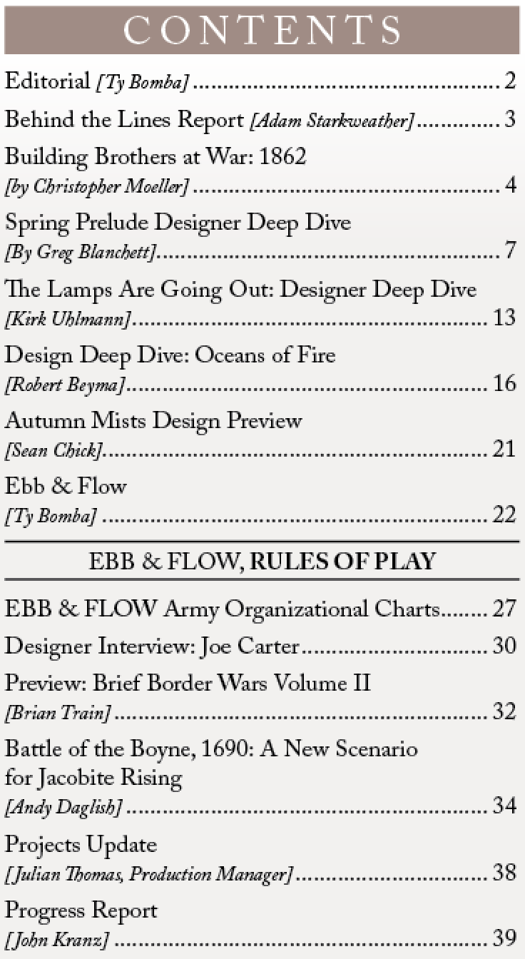 Paper Wars Issue 105: Magazine & Game (Ebb & Flow)