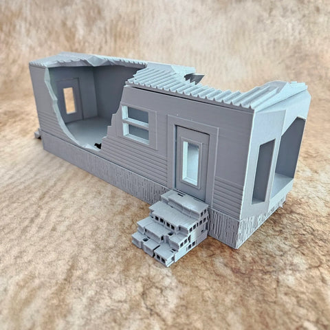 Trailer Park Warlords of the Apocalypse Ruined Trailer 4