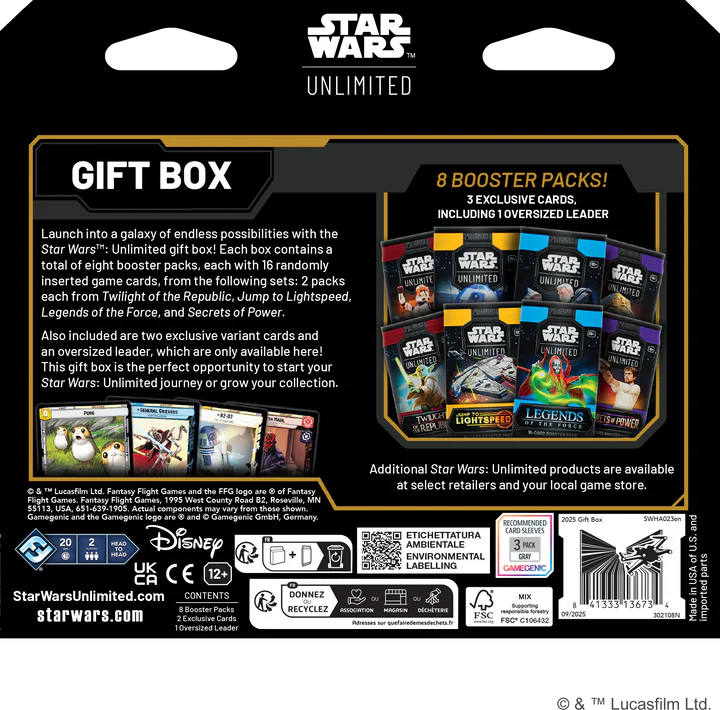 Star Wars: Unlimited 2025 Gift Box