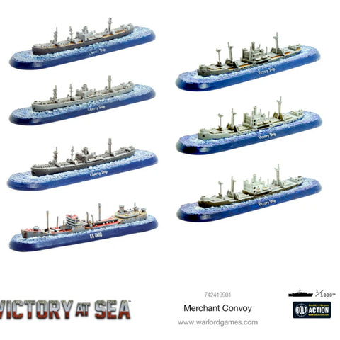 Victory at Sea - Merchant Convoy - The Tabletop Strategist