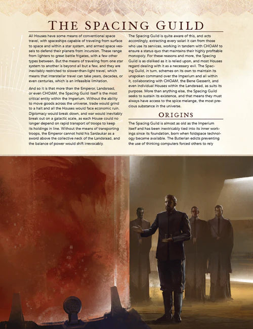 Dune - Adventures in the Imperium – Core Rulebook Standard Edition