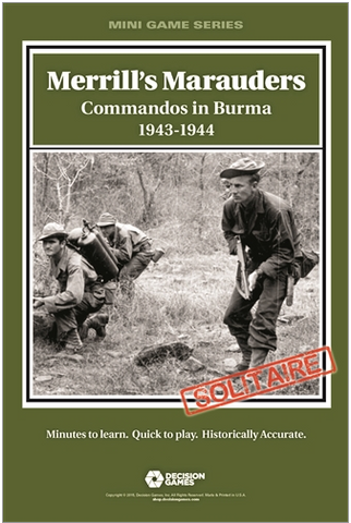 Merrill’s Marauders Commandos in Burma 1943-1944 Solitaire