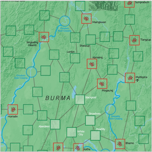 Merrill’s Marauders Commandos in Burma 1943-1944 Solitaire