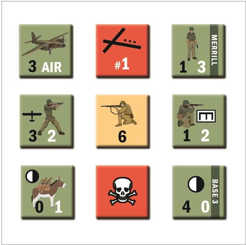 Merrill’s Marauders Commandos in Burma 1943-1944 Solitaire