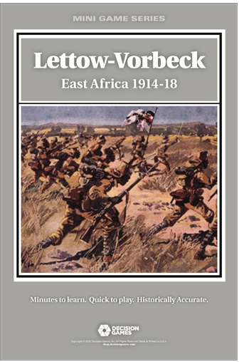 Decision Games - Lettow-Vorbeck: East Africa 1914-18