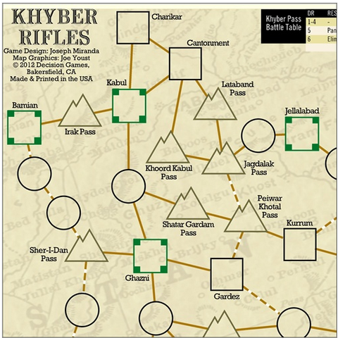 Decision Games - Khyber Rifles: Britannia in Afghanistan