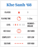 Decision Games -  Khe Sanh '68: Marines Under Siege (Solitaire)