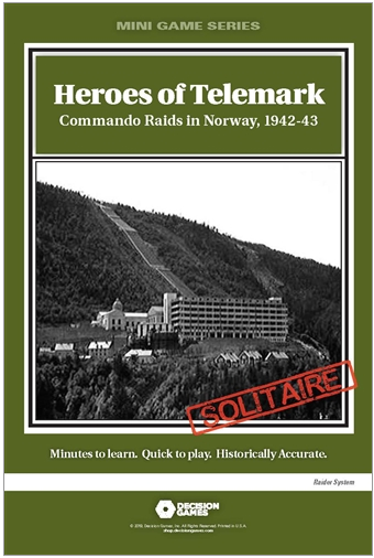 Decision Games -  Heroes of Telemark: Commando Raids in Norway, 1942-43