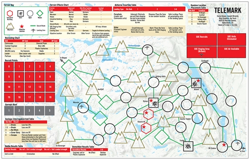 Decision Games -  Heroes of Telemark: Commando Raids in Norway, 1942-43
