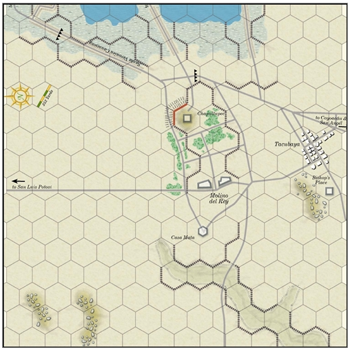 Decision Games -  Molino Del Rey: Gateway to Mexico City