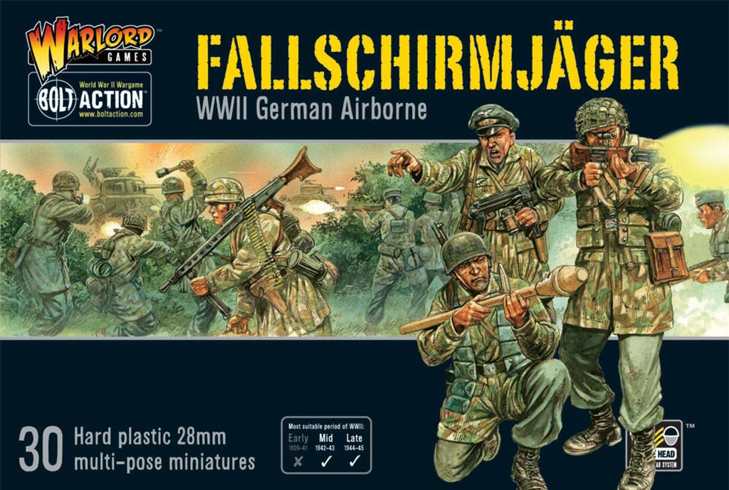 Bolt Action: Fallschirmjager (Plastic Box) - The Tabletop Strategist