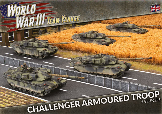 Challenger Armoured Troop (Plastic) (TBBX11) - The Tabletop Strategist