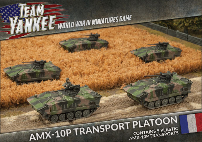 AMX-10P Transport Platoon - The Tabletop Strategist