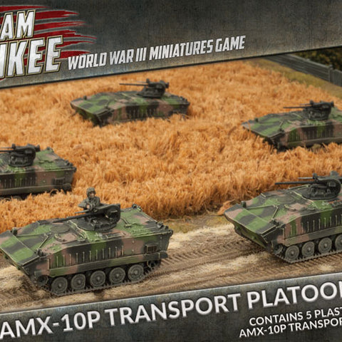 AMX-10P Transport Platoon - The Tabletop Strategist