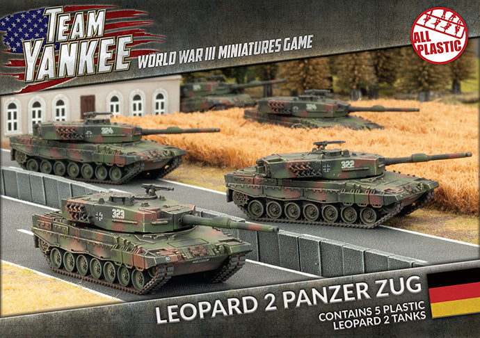 Leopard 2 Panzer Zug (TGBX01) - The Tabletop Strategist