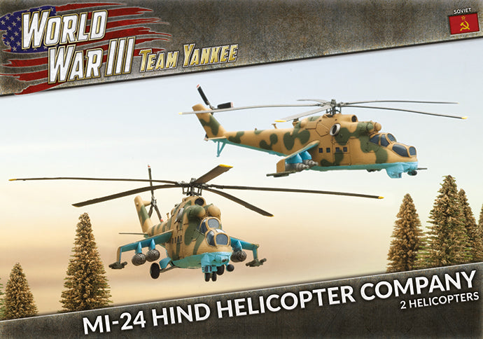 Mi-24 Hind Helicopter Company - The Tabletop Strategist