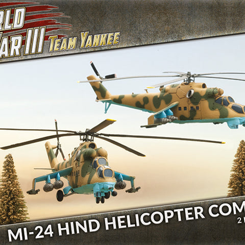 Mi-24 Hind Helicopter Company - The Tabletop Strategist