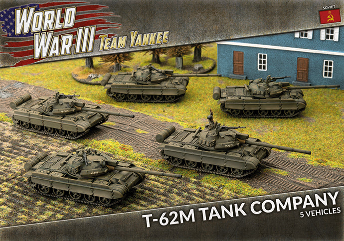 T-62M Tank Company (Plastic) (TSBX19) - The Tabletop Strategist