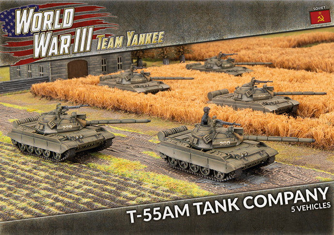 T-55AM Tank Company (Plastic) (TSBX22) - The Tabletop Strategist