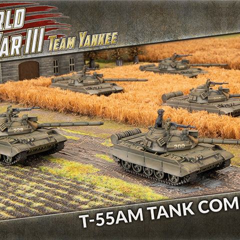 T-55AM Tank Company (Plastic) (TSBX22) - The Tabletop Strategist