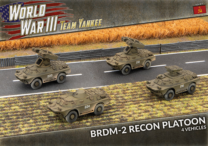 BRDM-2 Recon Platoon (Plastic) (TSBX24) - The Tabletop Strategist