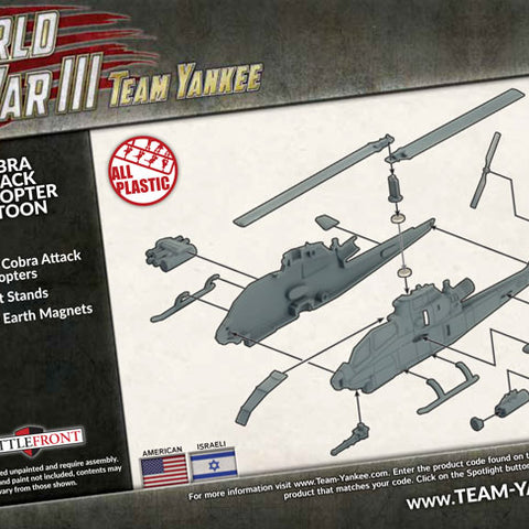 World War III: Team Yankee Cobra Attack Helicopter Platoon