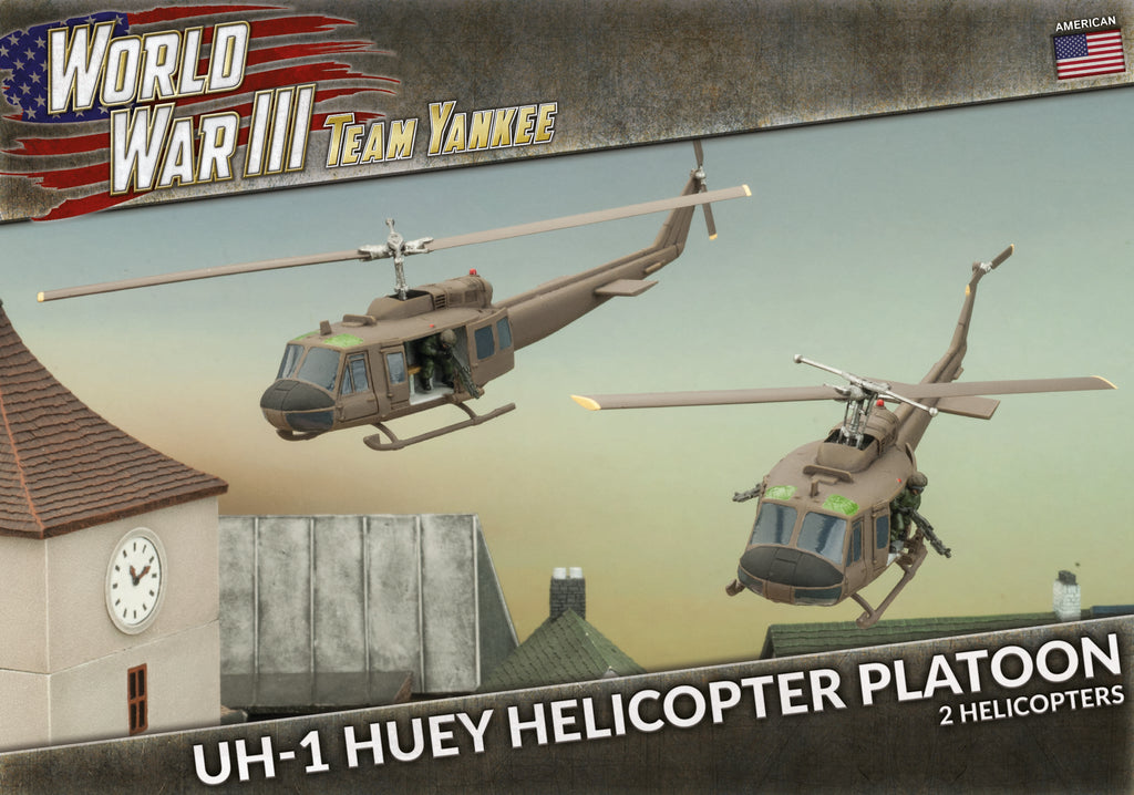UH-1 Huey Helicopter Platoon (TUBX07) - The Tabletop Strategist