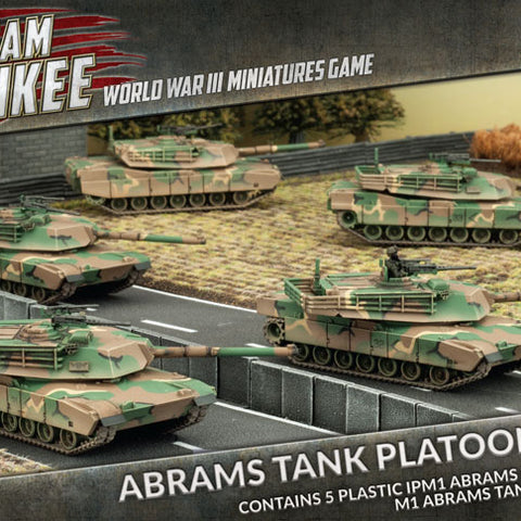 Abrams Tank Platoon (TUBX08) - The Tabletop Strategist