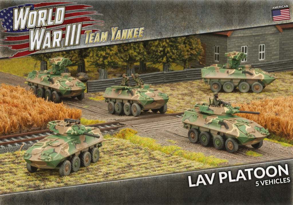 LAV Platoon (Plastic) (TUBX16) - The Tabletop Strategist
