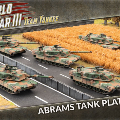 Abrams Tank Platoon (TUBX18) - The Tabletop Strategist