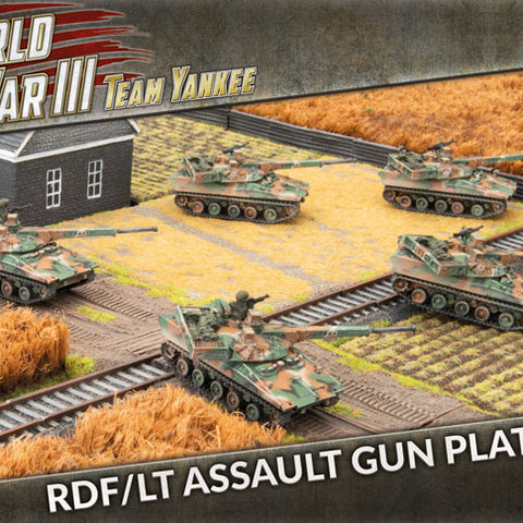 RDF/LT Assault Gun Platoon (TUBX20) - The Tabletop Strategist