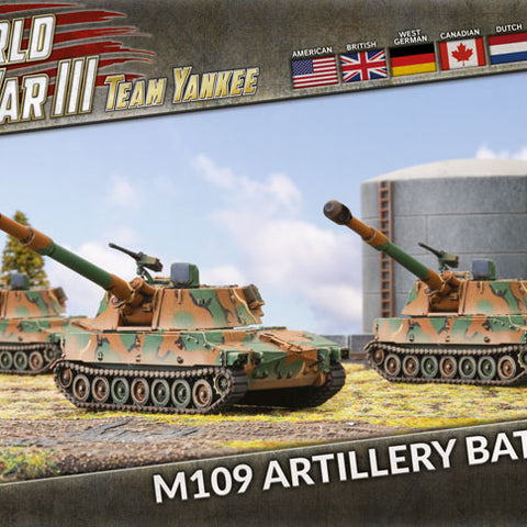 M109 Artillery Battery (Plastic) - The Tabletop Strategist