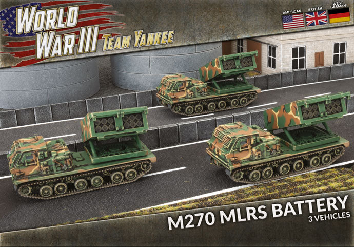 M270 MLRS Battery (Plastic) (TUBX25) - The Tabletop Strategist