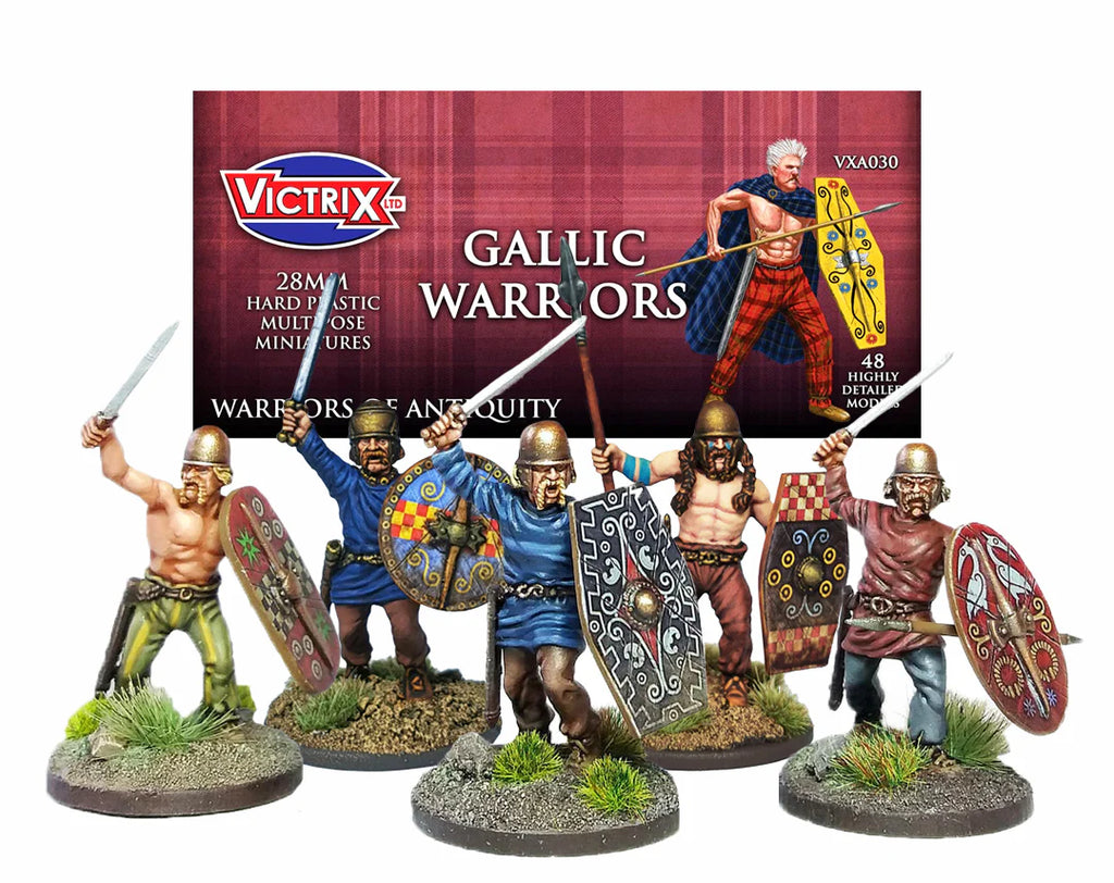 Unarmoured Gallic Warriors - The Tabletop Strategist