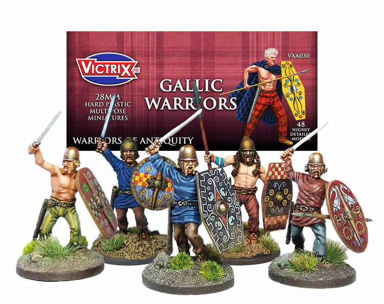 Unarmoured Gallic Warriors - The Tabletop Strategist