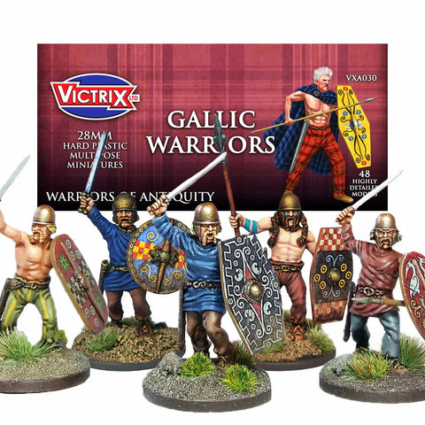 Unarmoured Gallic Warriors - The Tabletop Strategist
