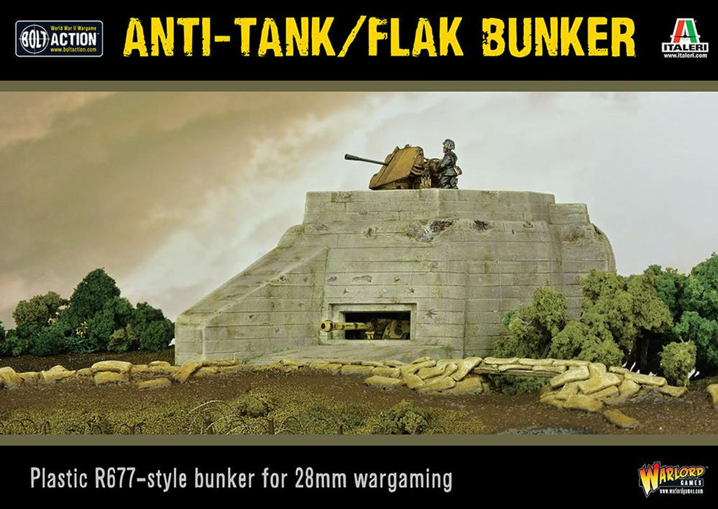 Bolt Action - Anti-Tank/Flak Bunker - The Tabletop Strategist