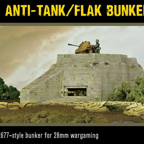 Bolt Action - Anti-Tank/Flak Bunker - The Tabletop Strategist