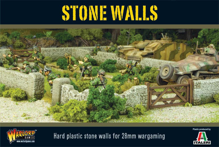 Bolt Action: Stone Walls (Plastic) - The Tabletop Strategist