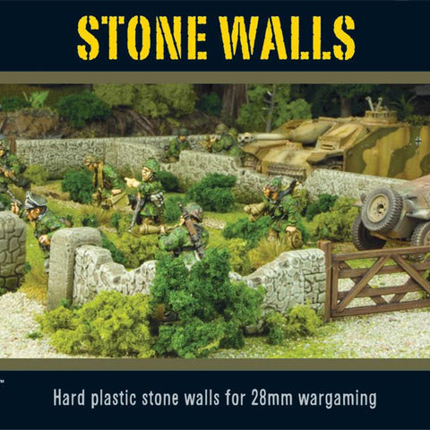 Bolt Action: Stone Walls (Plastic) - The Tabletop Strategist